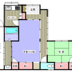 江見内遠野【江見ビーチ】間取