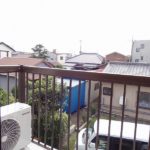 ベランダからの眺め