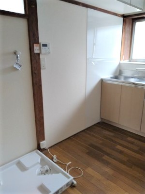 室内洗濯機置き場