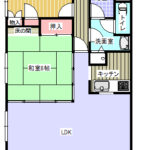 鴨川市前原【サンシティ吉田屋】508号室間取り 鴨川市前原【サンシティ吉田屋】508号室間取り
