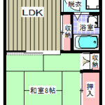 1010号室間取り