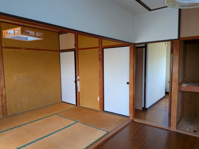 和室と洋室が続き間で使えます