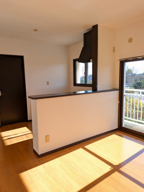 LDKにはカウンターキッチンあり