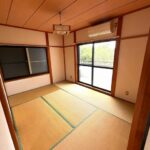 202号室 ベランダのある和室 202号室 ベランダのある和室