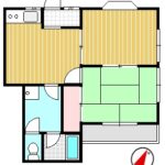 コーポミヤマ202号室間取り コーポミヤマ202号室間取り