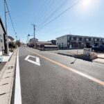 前面道路です。(外観) 前面道路です。(外観)