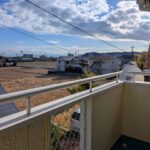 ベランダからの眺望（花火大会の花火も見えます）